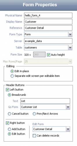 Form Builder - программа для создания форм