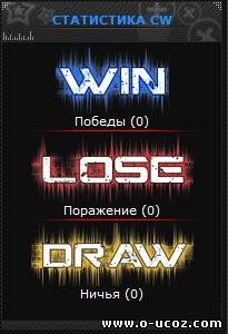 Красивая статистика CW 2 вида