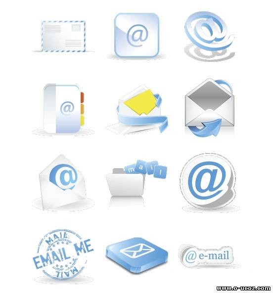 MAIL ICON PAC - ЭЛЕКТРОННАЯ ПОЧТА - СКАЧАТЬ