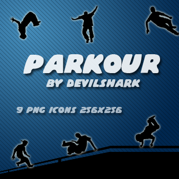 Иконки паркур Parkour - СКАЧАТЬ